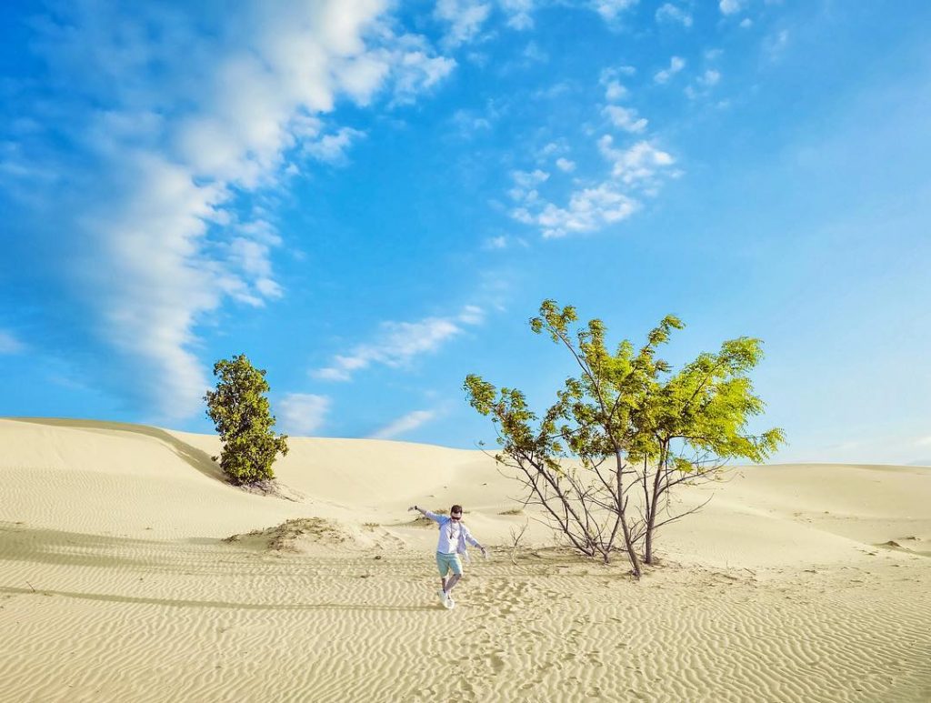 Đồi cát Nam Cương – Tiểu sa mạc nằm ngay gần biển Phan Rang