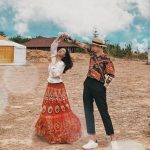 Trang phục truyền thống của người Chăm sở hữu họa tiết tinh xảo cùng màu sắc độc đáo. Nguồn: Gody.vn