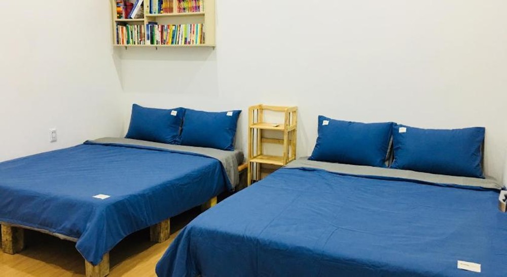 Phòng giường đôi với sức chứa 4 người lớn