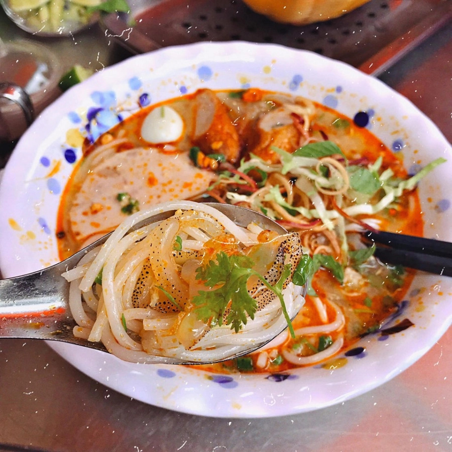 Bún sứa Ninh Thuận là món ăn gói trọn sự tinh tế của người đầu bếp địa phương