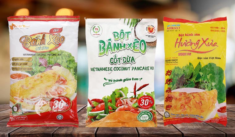 Bạn cũng có thể mua bột bánh về làm quà nhé