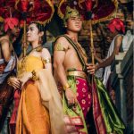 Hình ảnh vua Po Rome và hoàng hậu phục dựng (Ảnh_Sưu tầm)